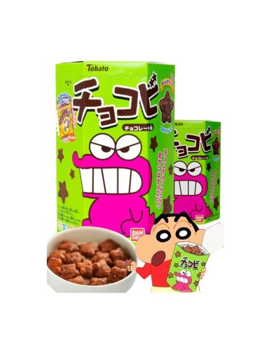 Snack de Chocolate Shin Chan Chocobi con Sticker 4543112882783 Snack de Chocolate Shin Chan Chocobi con Sticker 4543112882783