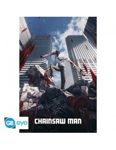 CHAINSAW MAN - Poster Maxi 91.5x61 - Key visual 3665361121541 CHAINSAW MAN - Poster Maxi 91.5x61 - Key visual 3665361121541