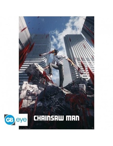 CHAINSAW MAN - Poster Maxi 91.5x61 - Key visual 3665361121541 CHAINSAW MAN - Poster Maxi 91.5x61 - Key visual 3665361121541