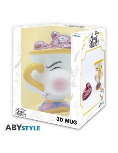 DISNEY TAZA LA BELLA Y LA BESTIA CHIP BURBUJAS 3665361101543 DISNEY TAZA LA BELLA Y LA BESTIA CHIP BURBUJAS 3665361101543