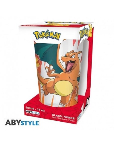 POKEMON - Vaso Grance - 400ml - Charizard 3665361084310 POKEMON - Vaso Grance - 400ml - Charizard 3665361084310