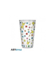 POKEMON - Large Glass - 400ml - Pikachu pattern 3665361084297 POKEMON - Large Glass - 400ml - Pikachu pattern 3665361084297
