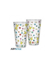 POKEMON - Large Glass - 400ml - Pikachu pattern 3665361084297 POKEMON - Large Glass - 400ml - Pikachu pattern 3665361084297