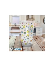 POKEMON - Large Glass - 400ml - Pikachu pattern 3665361084297 POKEMON - Large Glass - 400ml - Pikachu pattern 3665361084297