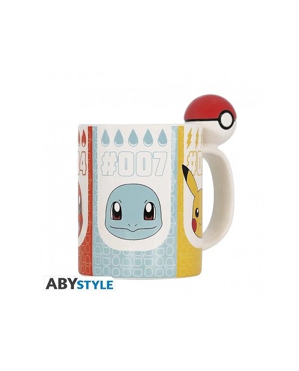 POKEMON - TAZA CON ASA 3D - Pokéball 3665361124214