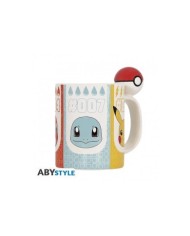 POKEMON - TAZA CON ASA 3D - Pokéball 3665361124214 POKEMON - TAZA CON ASA 3D - Pokéball 3665361124214