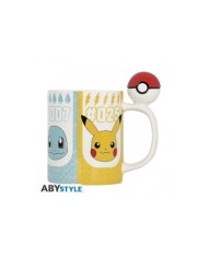 POKEMON - TAZA CON ASA 3D - Pokéball 3665361124214 POKEMON - TAZA CON ASA 3D - Pokéball 3665361124214