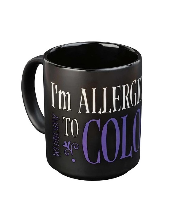 TAZA WEDNESDAY - I´M ALLERGIC TO COLOR  8435497293376