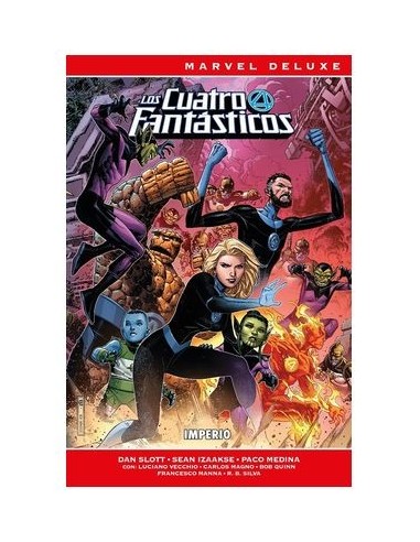 LOS 4 CFANTASTICOS DE DAN SLOTT 02 (MARVEL NOW! DELUXE),9788410510234,VARIOS AUTORES,PANINI LOS 4 CFANTASTICOS DE DAN SLOTT 02 (MARVEL NOW! DELUXE),9788410510234,VARIOS AUTORES,PANINI