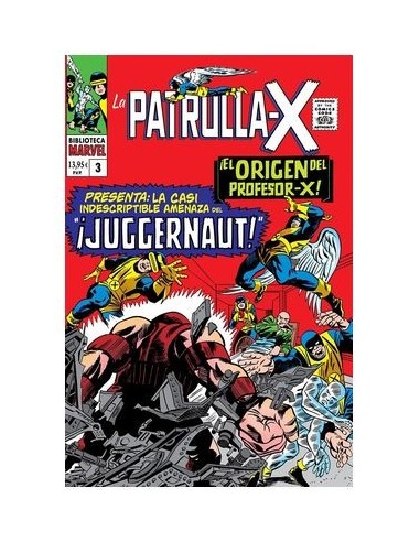 BIBLIOTECA MARVEL 42. LA PATRULLA-X 03,9788410510296,VARIOS AUTORES,PANINI BIBLIOTECA MARVEL 42. LA PATRULLA-X 03,9788410510296,VARIOS AUTORES,PANINI