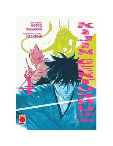 KIJIN GENTOSHO CAZADOR DE DEMONIOS 04,9788411509978,MOTOO NAKANISHI,PANINI KIJIN GENTOSHO CAZADOR DE DEMONIOS 04,9788411509978,MOTOO NAKANISHI,PANINI