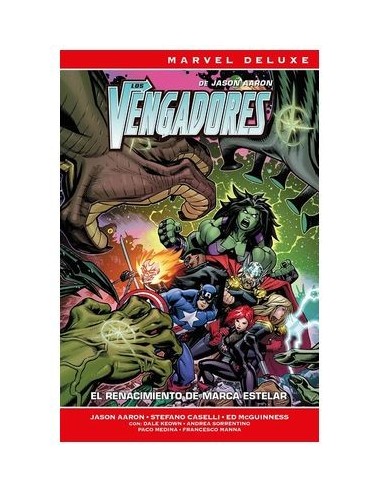 LOS VENGADORES DE JASON AARON 03 (MARVEL NOW! DELUXE),9788410510975,VARIOS AUTORES,PANINI LOS VENGADORES DE JASON AARON 03 (MARVEL NOW! DELUXE),9788410510975,VARIOS AUTORES,PANINI