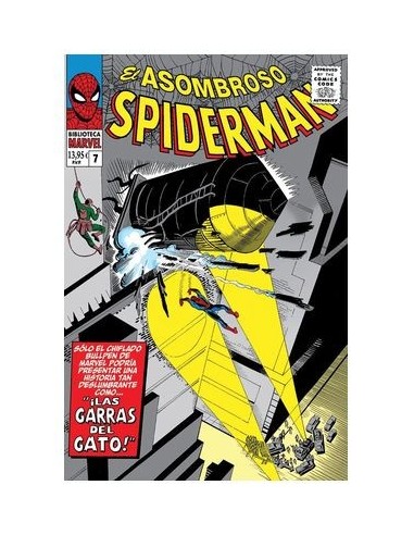 BIBLIOTECA MARVEL 45. EL ASOMBROSO SPIDERMAN 07,9788410511057,VARIOS AUTORES,PANINI BIBLIOTECA MARVEL 45. EL ASOMBROSO SPIDERMAN 07,9788410511057,VARIOS AUTORES,PANINI