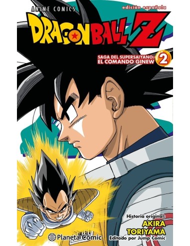 DRAGON BALL Z ANIME COMICS SAGA DEL COMANDO GINEW 2,9788411408448 ,TORIYAMA  AKIRA,PLANETA COMIC