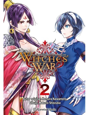 WITCHES WAR LA GRAN GUERRA ENTRE BRUJAS 2,9788411610995 ,KAWAMOTO  HOMURA/SHIOZUKA  MAKOTO,PLANETA COMIC