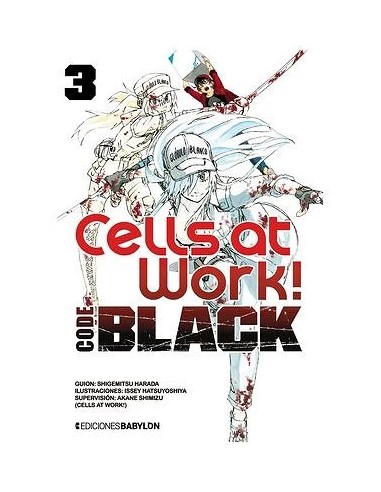 CELLS AT WORK CODE BLACK 03  9788418612206