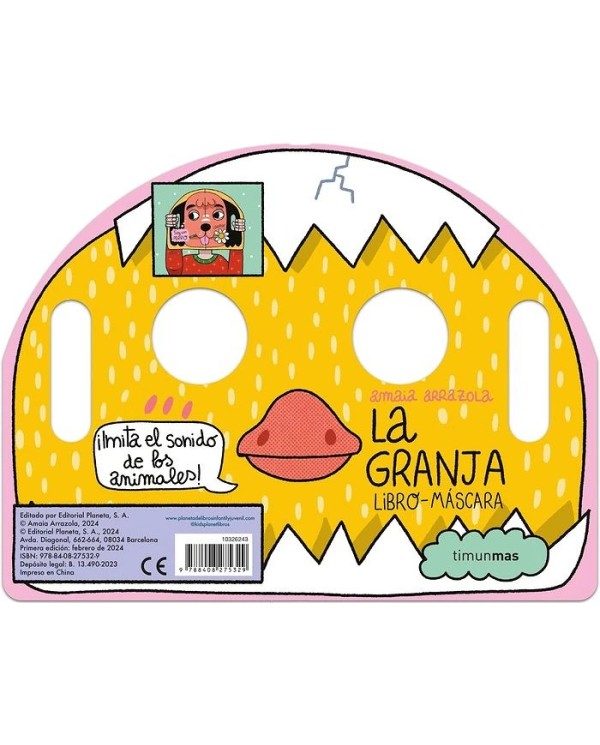 LA GRANJA LIBRO MASCARA 9788408275329