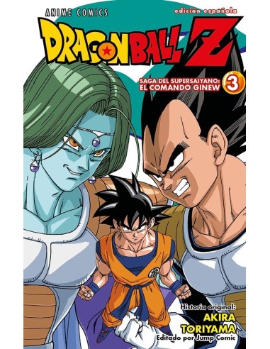 DRAGON BALL Z ANIME COMICS SAGA DEL COMANDO GINEW Nº 03/06,9788411611350 ,TORIYAMA  AKIRA,PLANETA COMIC DRAGON BALL Z ANIME COMICS SAGA DEL COMANDO GINEW Nº 03/06,9788411611350 ,TORIYAMA  AKIRA,PLANETA COMIC