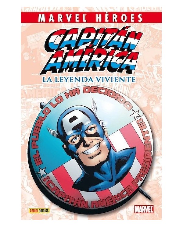 SEGUNDA MANO Marvel Héroes 3. Capitán América: La leyenda viviente ...
