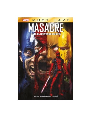 MARVEL MUST-HAVE. MASACRE MATA EL UNIVERSO MARVEL,9788410512719,CULLEN BUNN,PANINI MARVEL MUST-HAVE. MASACRE MATA EL UNIVERSO MARVEL,9788410512719,CULLEN BUNN,PANINI