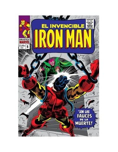 BIBLIOTECA MARVEL 49.EL INVENCIBLE IRON MAN 05,9788410511408,VARIOS AUTORES,PANINI BIBLIOTECA MARVEL 49.EL INVENCIBLE IRON MAN 05,9788410511408,VARIOS AUTORES,PANINI