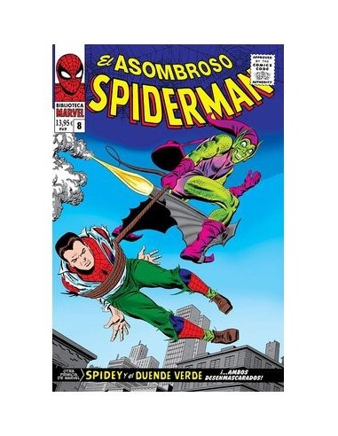 BIBLIOTECA MARVEL 48.EL ASOMBROSO SPIDERMAN 08,9788410511392,VARIOS AUTORES,PANINI BIBLIOTECA MARVEL 48.EL ASOMBROSO SPIDERMAN 08,9788410511392,VARIOS AUTORES,PANINI