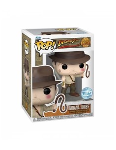 Funko Pop! Vinyl Indiana Jones W/Whip (Exc) - Indiana Jones 889698718639 Funko Pop! Vinyl Indiana Jones W/Whip (Exc) - Indiana Jones 889698718639