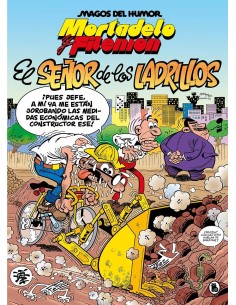 MORTADELO Y FILEMON EL SEÑOR DE LOS LADRILLOS MAGOS DEL HUMOR  9788402429544