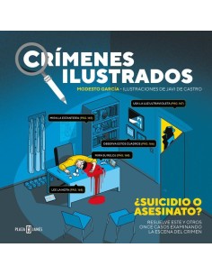 CRIMENES ILUSTRADOS
Resuelve este y otros once casos examinando la escena del crimen
,9788401025914,GARCIA MODESTO,PLAZA & JAN