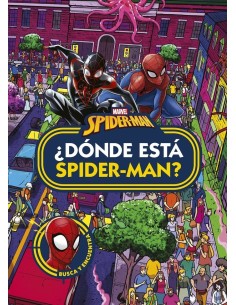 SPIDER MAN DONDE ESTA SPIDER MAN,9788418610745,MARVEL,LIBROS DISNEY