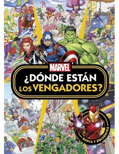LOS VENGADORES DONDE ESTAN LOS VENGADORES,9788418610752,MARVEL,LIBROS DISNEY LOS VENGADORES DONDE ESTAN LOS VENGADORES,9788418610752,MARVEL,LIBROS DISNEY
