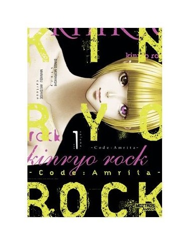 KINRYO ROCK - VOL. 01 - CODE: AMRITA,9788419903471,BINGO MORIHASI,MOZTROS KINRYO ROCK - VOL. 01 - CODE: AMRITA,9788419903471,BINGO MORIHASI,MOZTROS