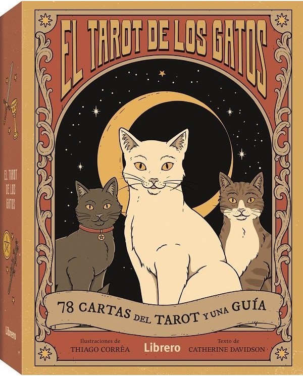 TAROT DE LOS GATOS,EL
78 CARTAS DEL TAROT Y UNA GUIA,9788411540469,CATHERINE DAVIDSON,ILUS BOOKS S L