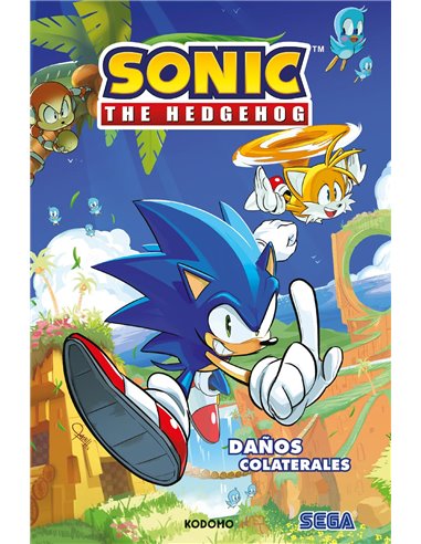 Sonic The Hedgehog vol. 1: Daños colaterales (Biblioteca Super Kodomo)  (Segunda edición),9788410203082,Ian Flynn, Tracey Yardle