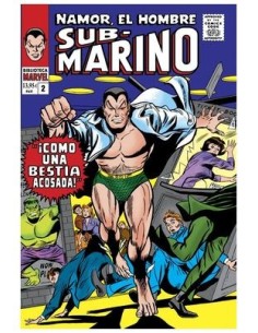 BIBLIOTECA MARVEL 53 NAMOR EL HOMBRE SUBMARINO 02,9788410511897,VARIOS AUTORES,PANINI BIBLIOTECA MARVEL 53 NAMOR EL HOMBRE SUBMARINO 02,9788410511897,VARIOS AUTORES,PANINI