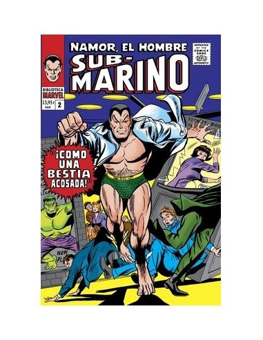 BIBLIOTECA MARVEL 53 NAMOR EL HOMBRE SUBMARINO 02,9788410511897,VARIOS AUTORES,PANINI BIBLIOTECA MARVEL 53 NAMOR EL HOMBRE SUBMARINO 02,9788410511897,VARIOS AUTORES,PANINI