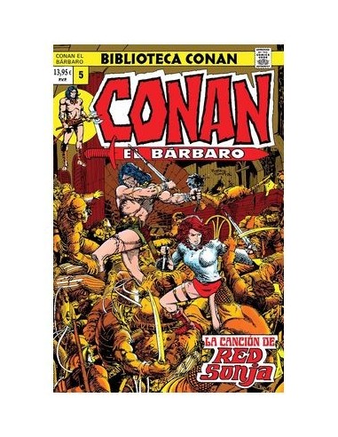 BIBLIOTECA CONAN. CONAN EL BARBARO 05,9788410511859,ROY THOMAS,PANINI BIBLIOTECA CONAN. CONAN EL BARBARO 05,9788410511859,ROY THOMAS,PANINI