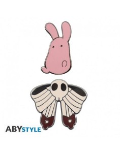 TOILET-BOUND HANAKO-KUN - Set 2 Pins Mokke & Nene's Bow  3665361095743 TOILET-BOUND HANAKO-KUN - Set 2 Pins Mokke & Nene's Bow  3665361095743