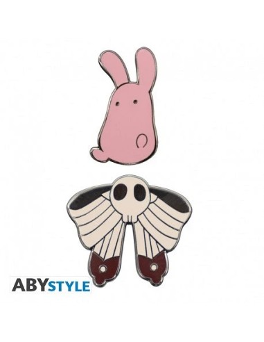 TOILET-BOUND HANAKO-KUN - Set 2 Pins Mokke & Nene's Bow  3665361095743 TOILET-BOUND HANAKO-KUN - Set 2 Pins Mokke & Nene's Bow  3665361095743