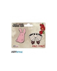 TOILET-BOUND HANAKO-KUN - Set 2 Pins Mokke & Nene's Bow  3665361095743