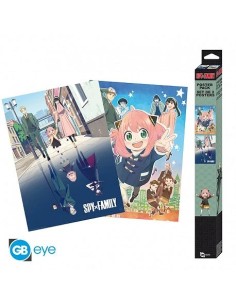 SPY X FAMILY - Set 2 Posters Chibi 52x38 - A double family  3665361141037