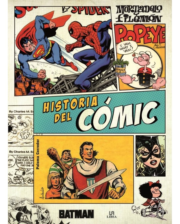 HISTORIA DEL COMIC,9788466236843,LIBSA,ABRIL