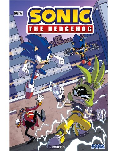 Sonic The Hedgehog núm. 56,9788410134614,Evan Stanley,ECC