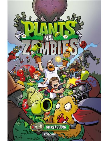 Plants vs. Zombies vol. 1: Hierbagedón (Biblioteca Super Kodomo) (Segunda edición),9788410203389,Paul Tobin, Ron Chan,ECC