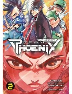 TEAM PHOENIX 2,9788411122627 ,RUIZ, KENNY,PLANETA COMIC TEAM PHOENIX 2,9788411122627 ,RUIZ, KENNY,PLANETA COMIC