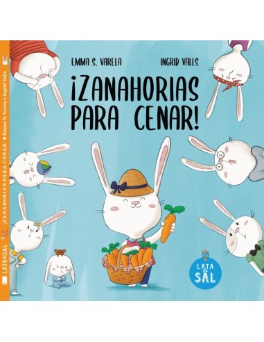 ¡ZANAHORIAS PARA CENAR!,9788412245004,S. Varela  Emma,LATA DE SAL