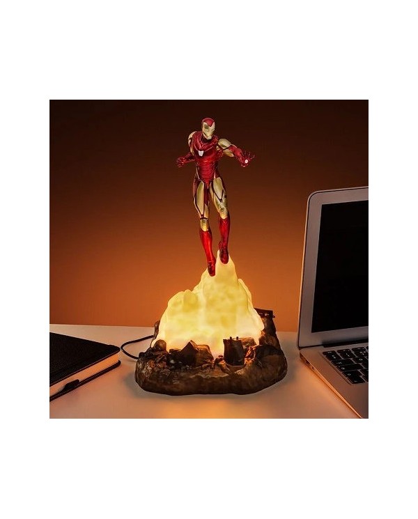 MARVEL LAMPARA DIORAMA IRON MAN  5056577710540