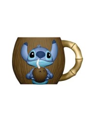 TAZA CERAMICA 3D 420 ML EN CAJA REGALO STITCH COCONUT 8412497787593