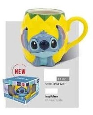 TAZA CERAMICA 3D EN CAJA DE REGALO STITCH PINEAPPLE 8412497787609 TAZA CERAMICA 3D EN CAJA DE REGALO STITCH PINEAPPLE 8412497787609