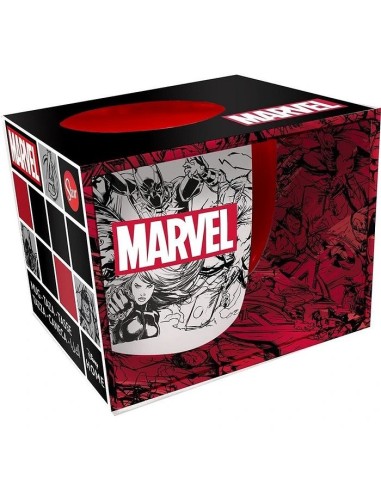 TAZA CERAMICA 380ML CAJA REGALO MARVEL PATTERN YOUNG ADULT 8412497754182 TAZA CERAMICA 380ML CAJA REGALO MARVEL PATTERN YOUNG ADULT 8412497754182